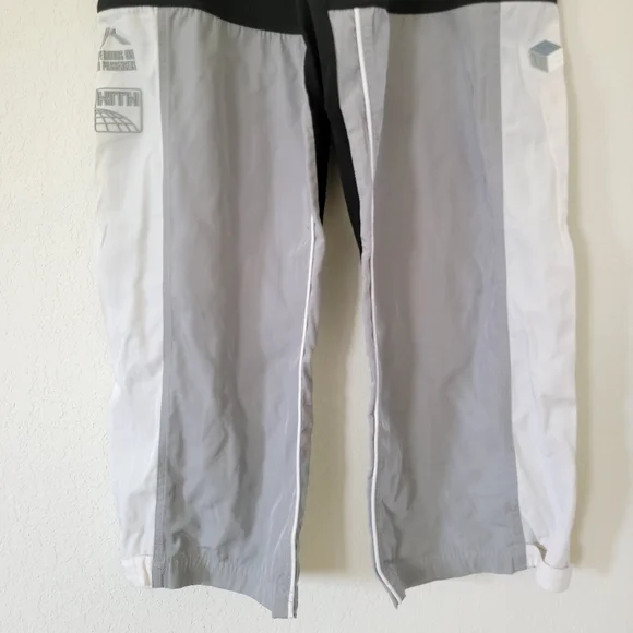 KITH Racing Collection Motion Track Pants Black Gray S.